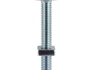 roofing bolt nut 1 DIN 933 Brass Hex Head Bolts / Setscrews Fully Threaded Standard Metric Coarse Pitch