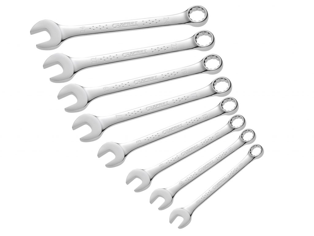 Expert Long Series Combination Spanner Set of 12 Metric 8 to 19mm BRIE110303B 